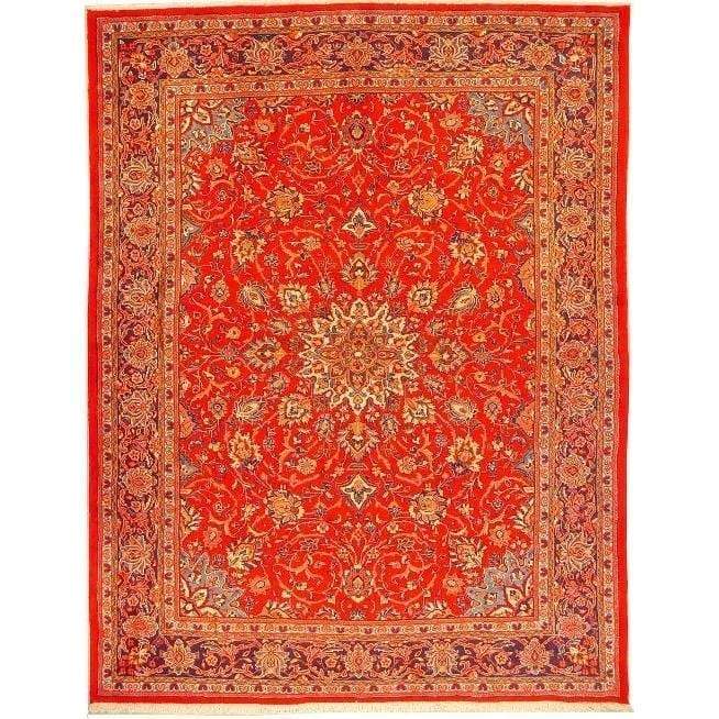 One Of The Kind Persian Mahal Rug 10'7" x 8'1"